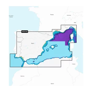 Carte Garmin Navionics Vision+ Regular – NVEU010R - Espagne, Côte méditerranéenne