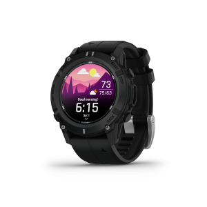 Descent G2 - Noire avec bracelet en silicone noir