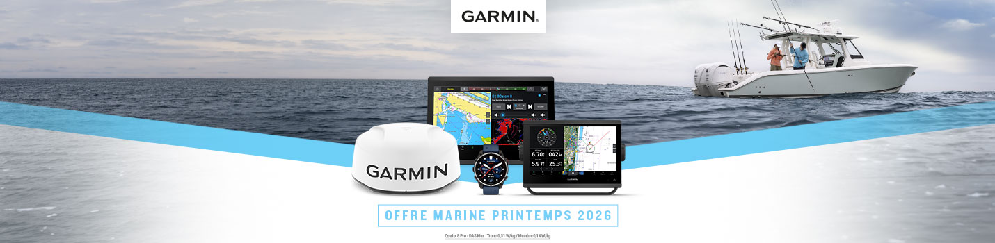 Bannière offre de printemps Garmin