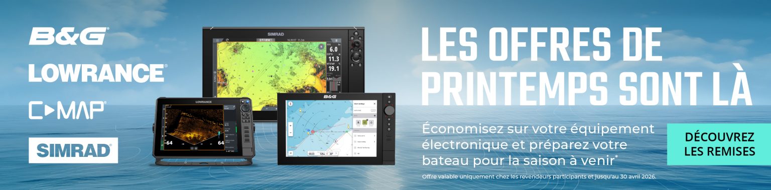 Bannière offre printemps Navico